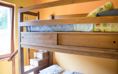 Bunk bed, the ideal solution for parents and children